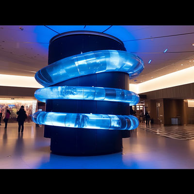 P3.91 Ultra Thin Flexible LED Screen Display Adjustable Color Temperature