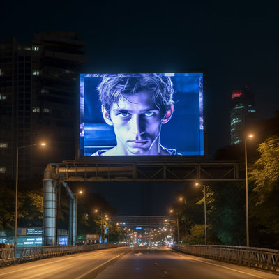 High Resolution Digital Billboard Advertising P5 / P6 Outdoor LED Panel