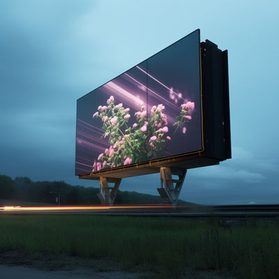 6500K Outdoor LED Digital Signage Displays Billboard IP65 Rating