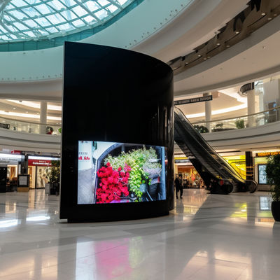 LED Digital Advertising Signs Outdoor P5 / P6 Large LED Display Panels