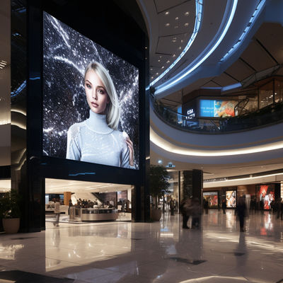 14bit Digital Advertising Display Boards P3 / P3.91 / P4 LED Video Billboard