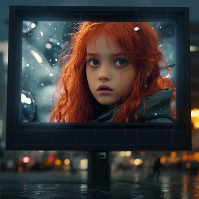 4mm Pixel Pitch Outdoor LED Display Screen with 140/120 Degree Viewing Angle