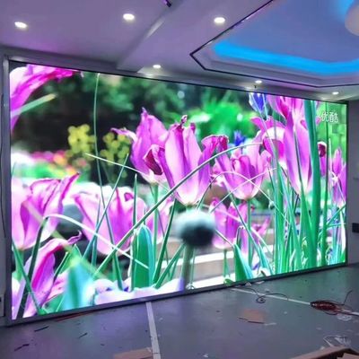 Indoor Rental P4.81 Full-Color Digital LED Display Screen with Cabinet Size 500*1000*85mm