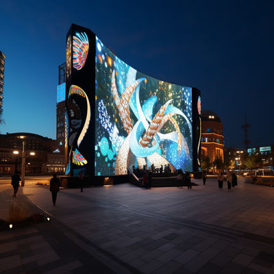Customized Outdoor LED Display With IP65 Waterproofing