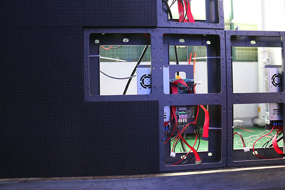 Waterproof SMD 2727 Outdoor P6 LED Display Module with Full Color and 3840Hz-7680Hz Refresh Rate
