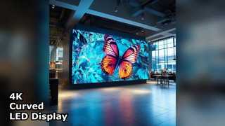 Indoor LED Display Screen 4K Wall Mount