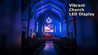 Church LED Display 16.7M Color P2.976