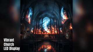 Church LED Display 3mm P3 16.7M Colors